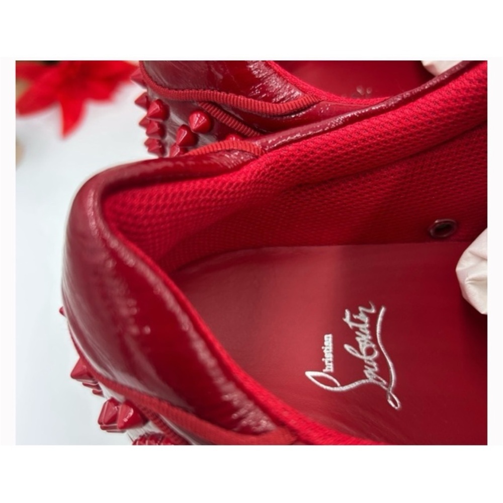 Christian Louboutin SEAVASTE orlato flat sneakers size 46 made in Italy - Picture 6 of 6
